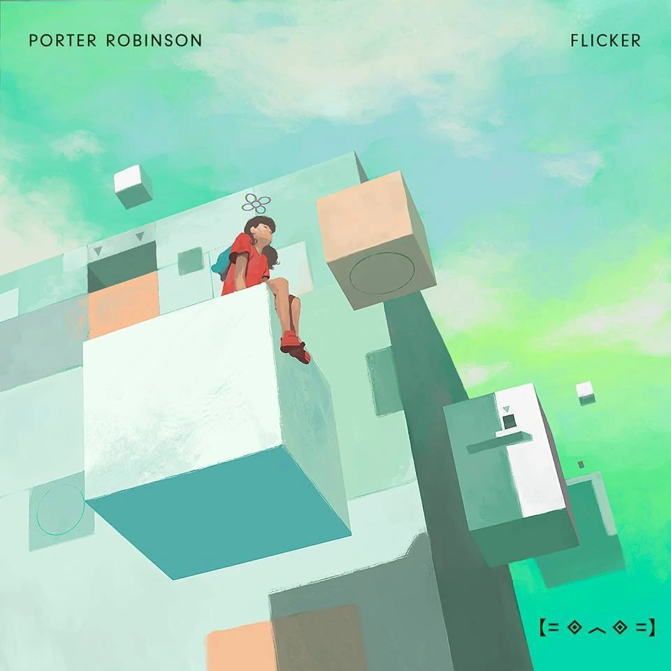Porter Robinson Flicker cover artwork