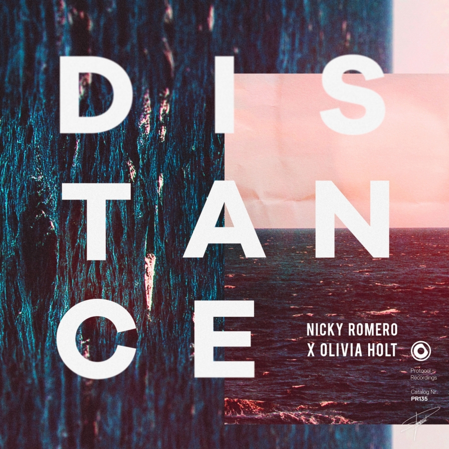 Nicky Romero & Olivia Holt Distance cover artwork