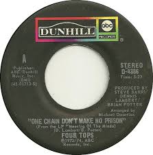 The Four Tops — One Chain (Don&#039;t Make No Prison) cover artwork