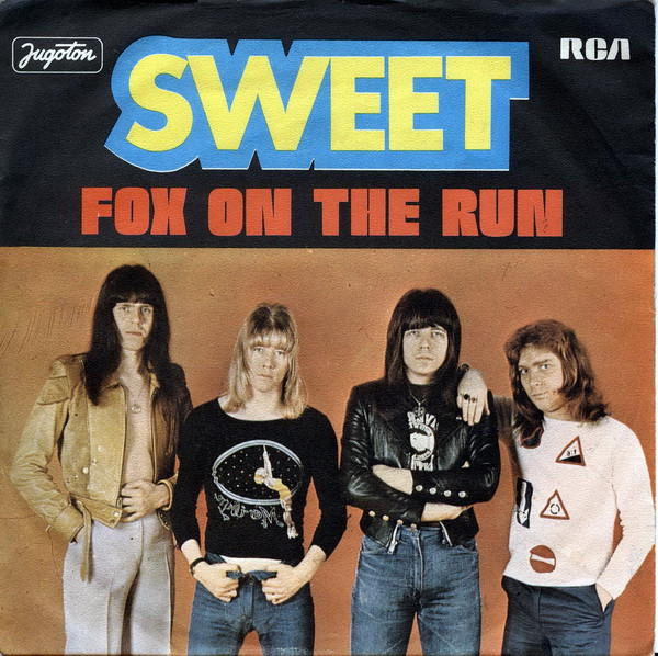 Sweet — Fox on the Run cover artwork