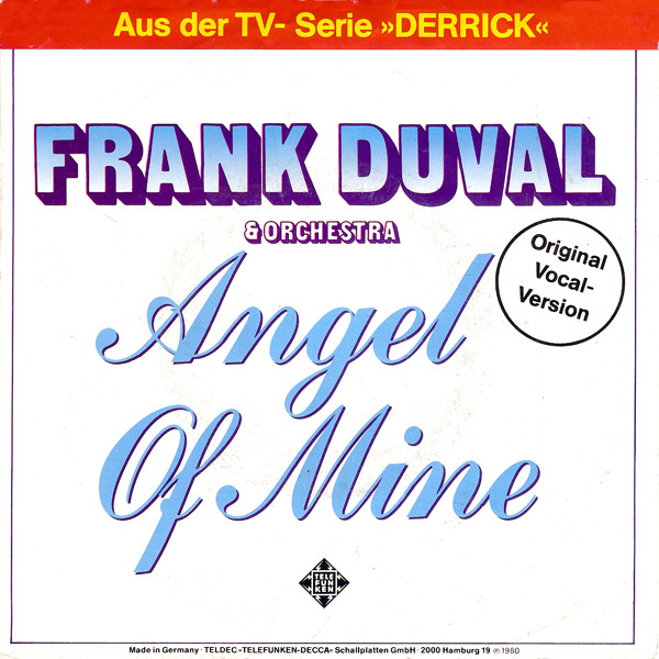 Frank Duval &amp; Orchestra — Angel of Mine cover artwork