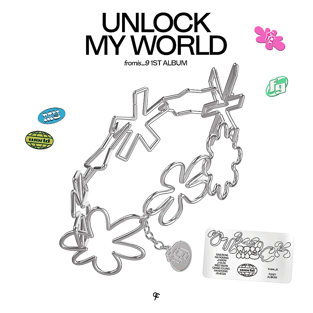 fromis_9 Unlock My World cover artwork