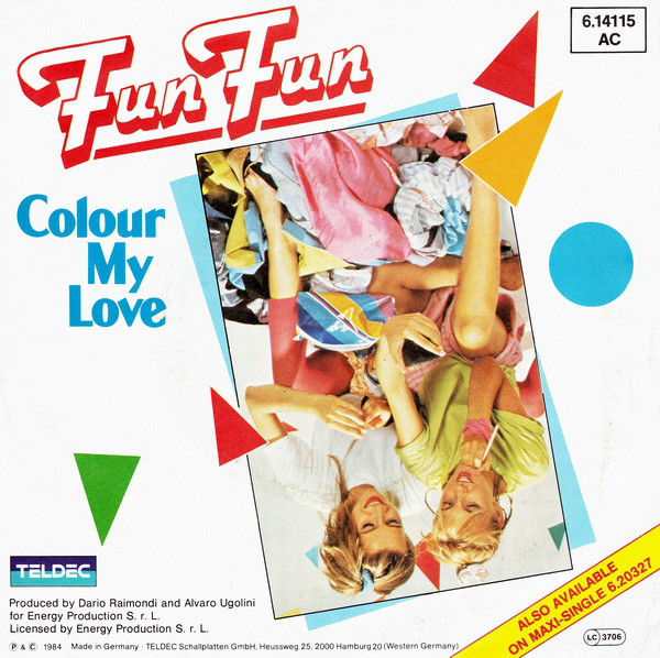 FUN FUN Colour My Love cover artwork