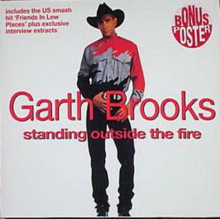 Garth Brooks — Standing Outside the Fire cover artwork