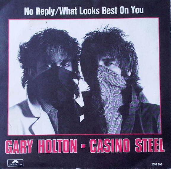 Gary Holton and Casino Steel — No Reply cover artwork