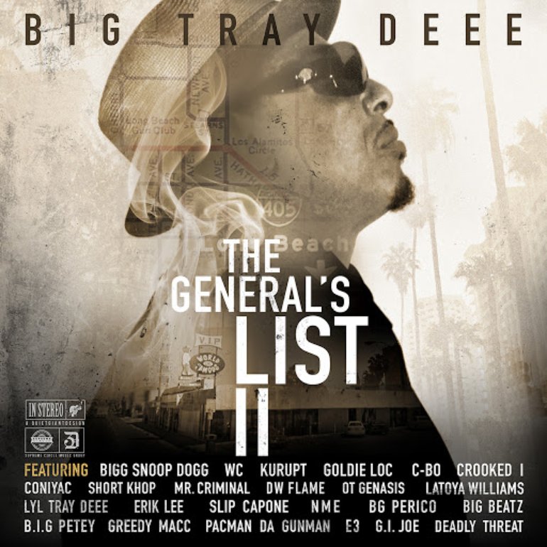 Tray Deee The General&#039;s List, Vol. 2 cover artwork