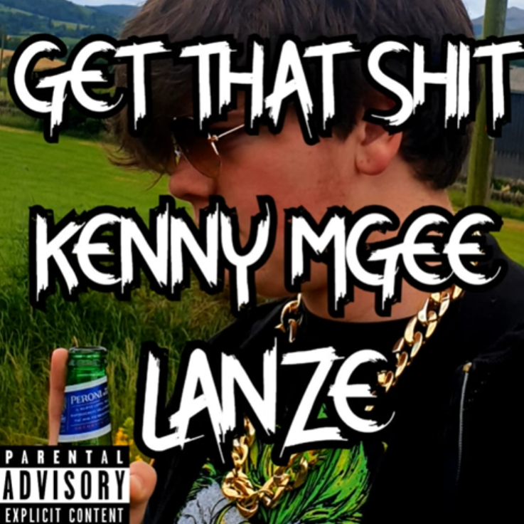 Kenny Mgee featuring Lanze — GET THAT SHIT cover artwork