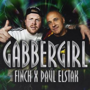 FiNCH & Paul Elstak Gabber Girl cover artwork