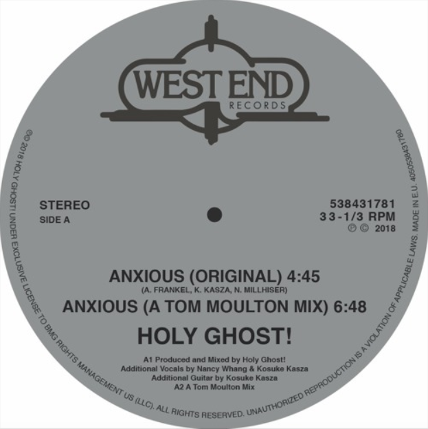 Holy Ghost! Anxious cover artwork