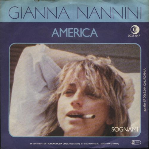 Gianna Nannini America cover artwork