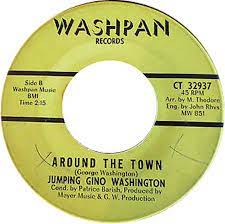 Gino Washington — Around the Town cover artwork