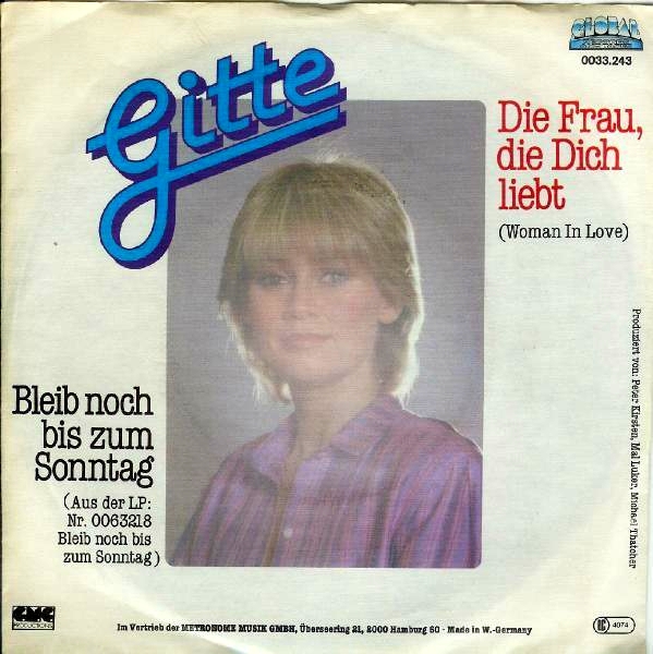 Gitte — Die Frau, die dich liebt cover artwork