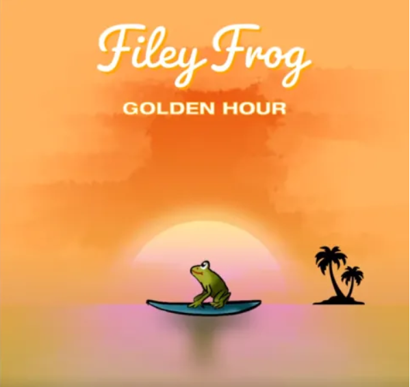 Filey Frog Golden Hour cover artwork