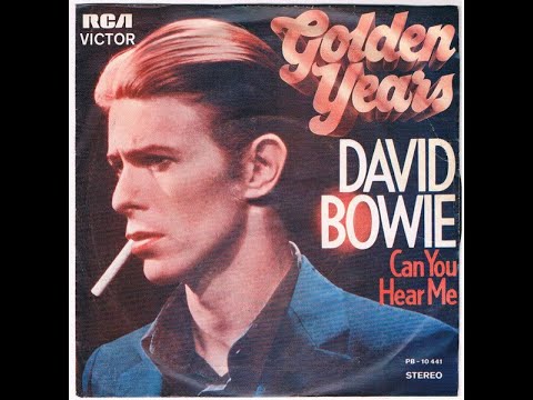 David Bowie — Golden Years cover artwork