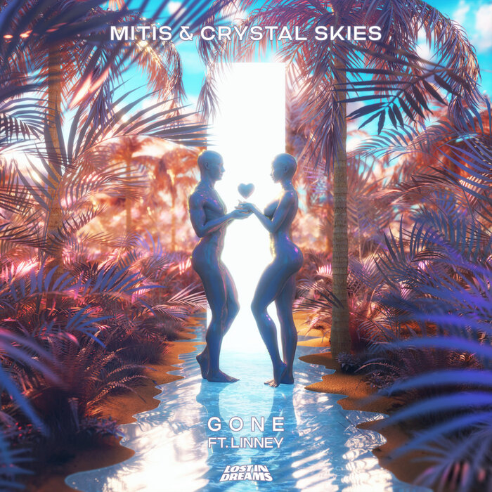 Crystal Skies, MitiS, & Linney — Gone cover artwork
