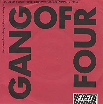 Gang of Four Damaged Goods cover artwork