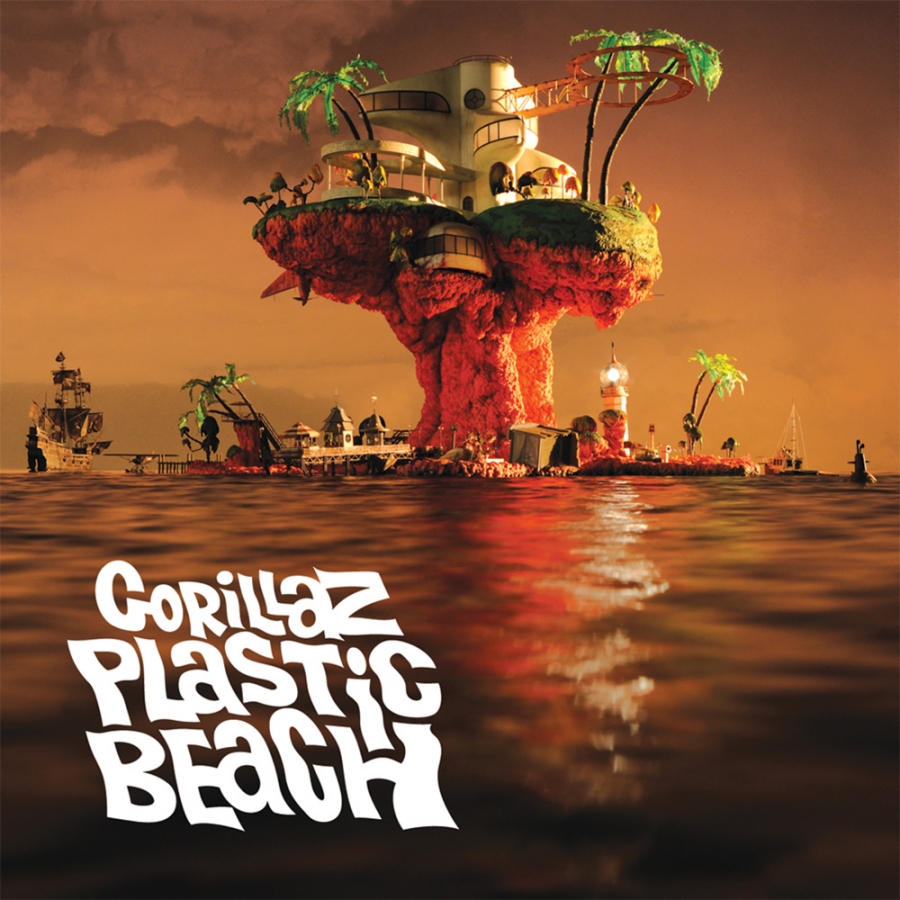 Gorillaz — Plastic Beach cover artwork