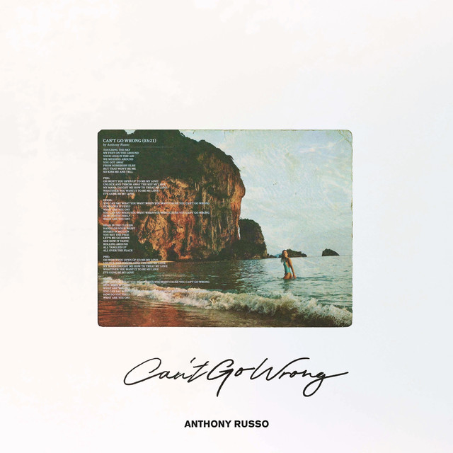 Anthony Russo — Can&#039;t Go Wrong cover artwork
