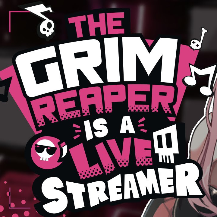 Mori Calliope The Grim Reaper is a Live-Streamer cover artwork