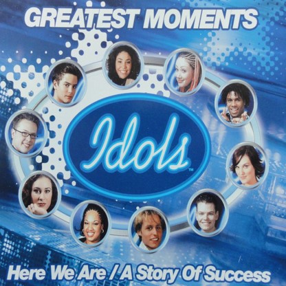 Idols Greatest Moments cover artwork