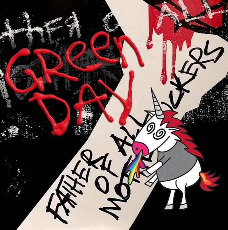 Green Day Father of All... cover artwork