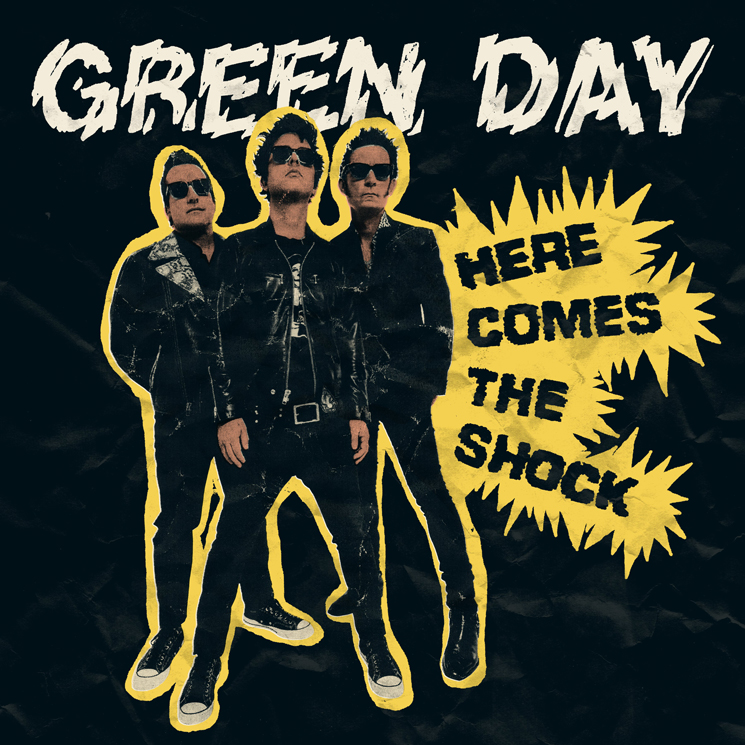 Green Day — Here Comes the Shock cover artwork