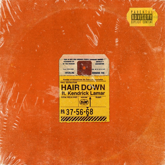 SiR ft. featuring Kendrick Lamar Hair Down cover artwork