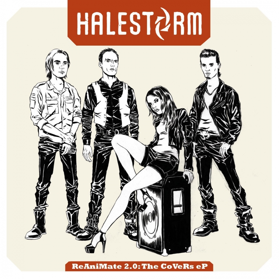 Halestorm — Get Lucky cover artwork