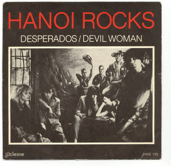 Hanoi Rocks Desperados cover artwork