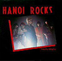 Hanoi Rocks Malibu Beach cover artwork
