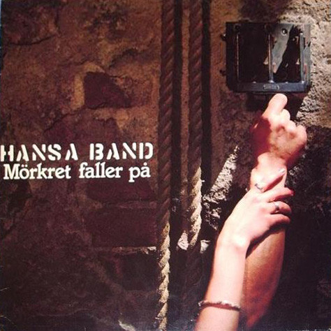 Hansa Band — Mörkret faller på cover artwork