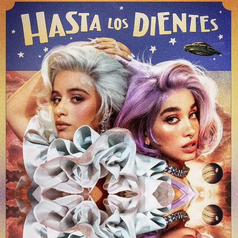 Camila Cabello featuring Maria Becerra — 𝐻asta Los Dientes cover artwork