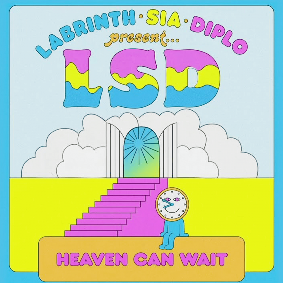 LSD — Heaven Can Wait cover artwork