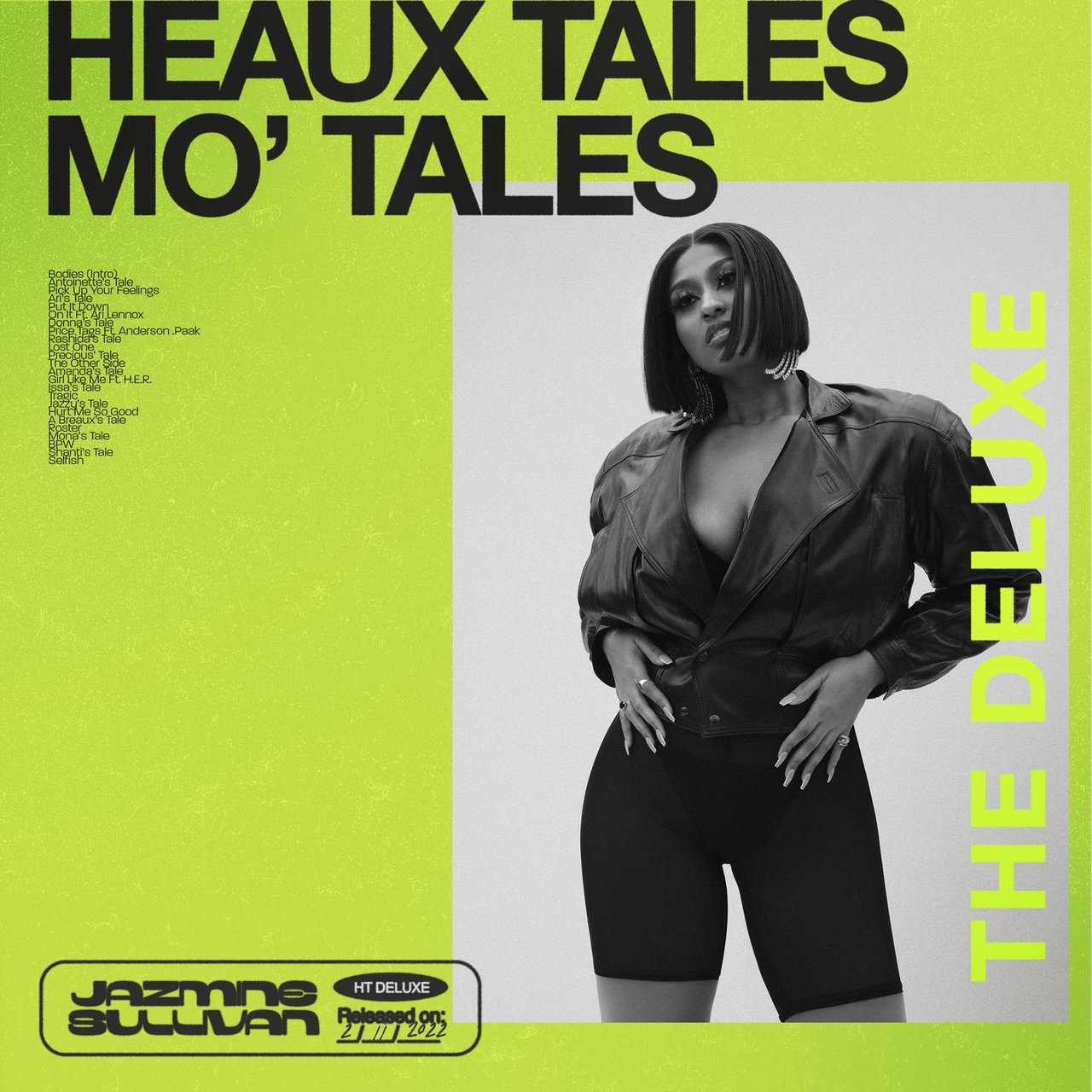 Jazmine Sullivan Heaux Tales, Mo&#039; Tales: The Deluxe cover artwork