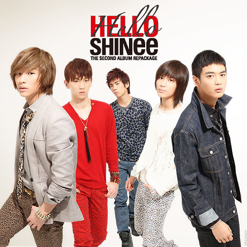 SHINee Hello - The 2nd Album Repackage cover artwork