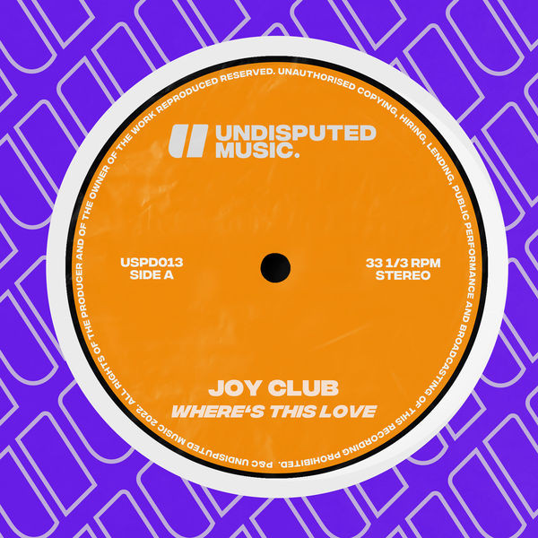 Joy Club Where&#039;s This Love cover artwork