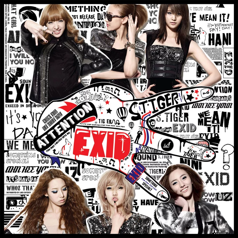 EXID — Whoz That Girl cover artwork