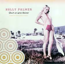 Holly Palmer — Just So You Know cover artwork