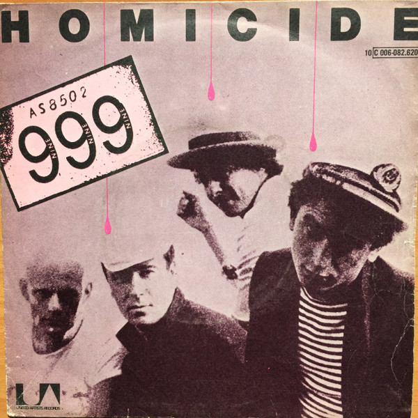 999 Homicide cover artwork