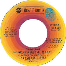 Pointer Sisters — How Long (Betcha Got a Chick on the Side) cover artwork