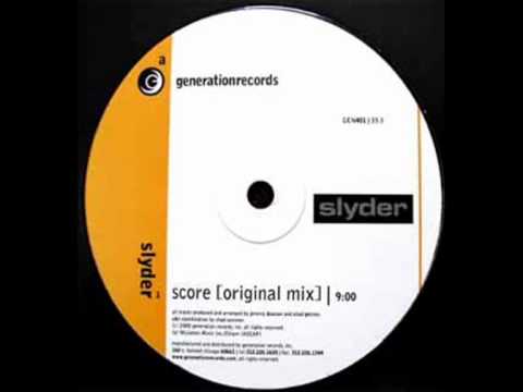Slyder — Score cover artwork