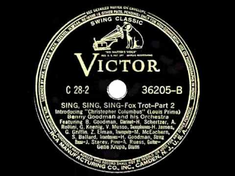 Benny Goodman Sing, Sing, Sing cover artwork