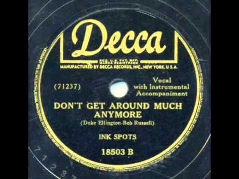 The Ink Spots — Don&#039;t Get Around Much Anymore cover artwork