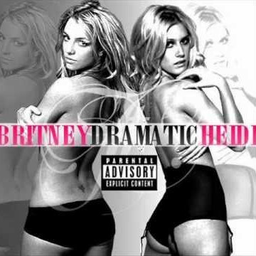Heidi Montag featuring Britney Spears — Dramatic cover artwork