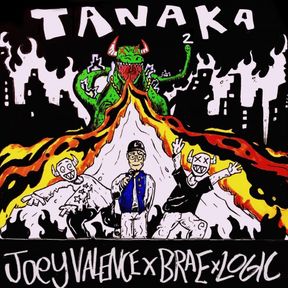 Joey Valence &amp; Brae ft. featuring Logic TANAKA 2 cover artwork