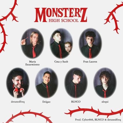 Los Monsterz — High School Monsterz cover artwork