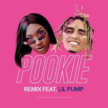 Aya Nakamura featuring Lil Pump — Pookie (Remix) cover artwork