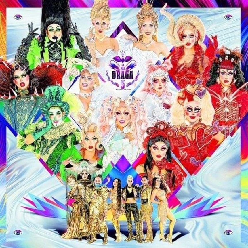 La Más Draga — La Más Draga 5 cover artwork
