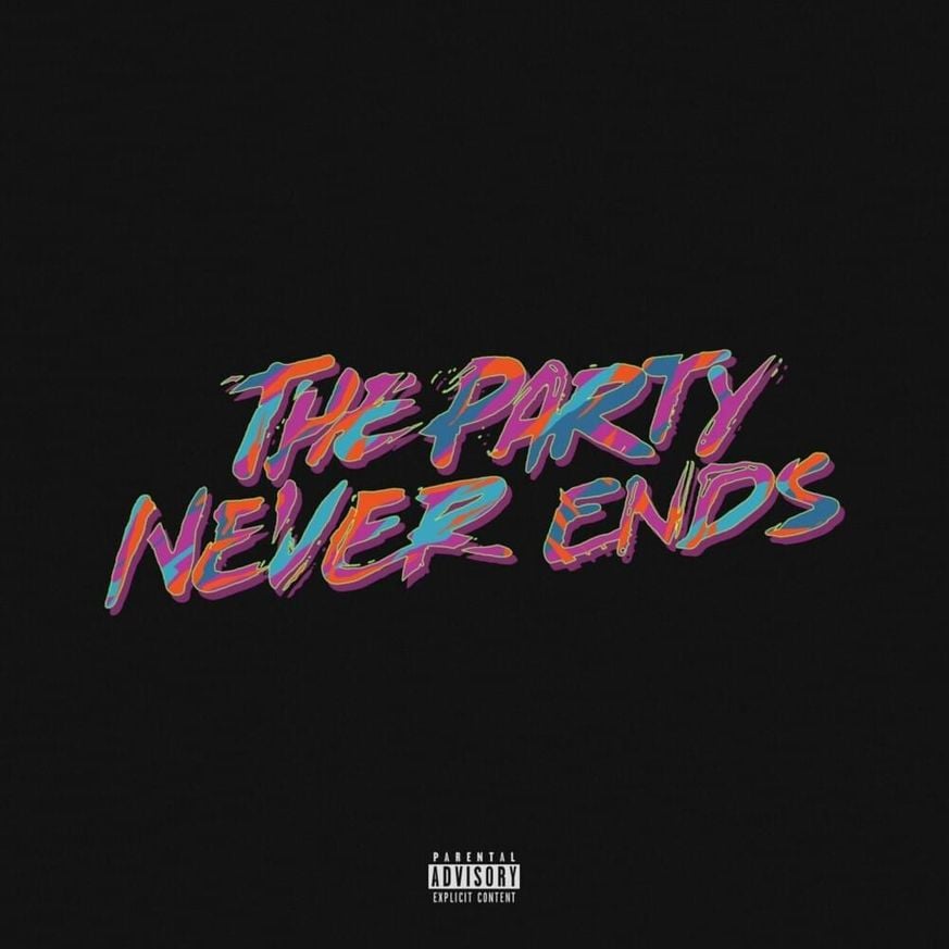 Juice WRLD The Party Never Ends cover artwork