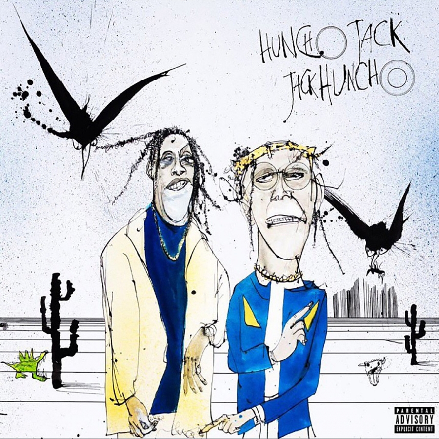 Huncho Jack, Travis Scott, & Quavo — Saint cover artwork